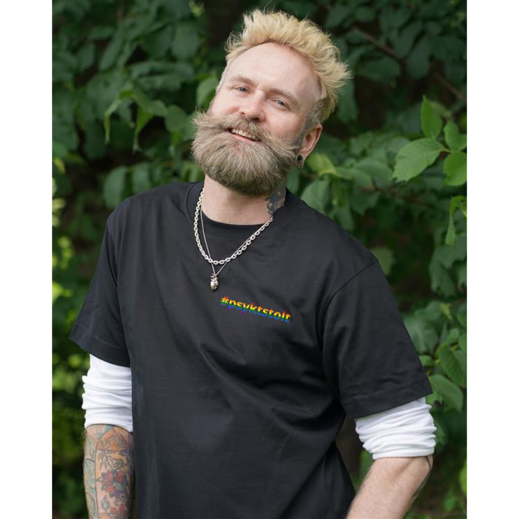 PRIDE  t-skjorte 2025. sort - Image 1